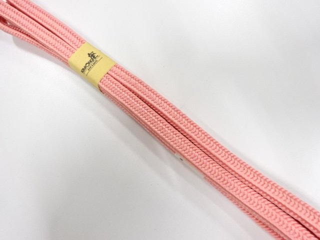 未使用品　正絹　手組帯締め